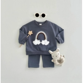 Baby Boy Girl Clothes Set Newborn Infant Autumn Sp..